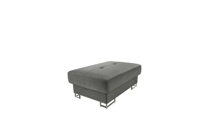 Reginia Fotpall 104 cm, Grå