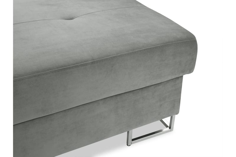 Reginia Fotpall 104 cm - Vit - Products - Möbler - Fåtölj & stolar - Pall & puff - Fotpallar