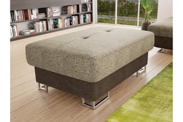 Reginia Fotpall 104 cm - Vit - Products - Möbler - Fåtölj & stolar - Pall & puff - Fotpallar