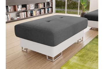 Reginia Fotpall 104 cm - Vit - Products - Möbler - Fåtölj & stolar - Pall & puff - Fotpallar