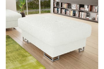 Reginia Fotpall 67 cm White - Products - Möbler - Fåtölj & stolar - Pall & puff - Fotpallar
