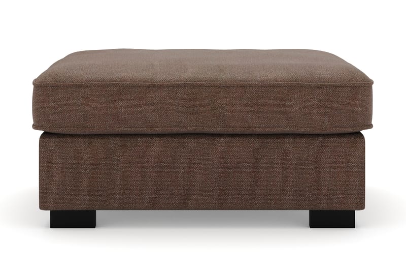 Rossita Fotpall i Tyg - Brun - Products - Möbler - Fåt ölj & stolar - Pall & puff - Fotpallar