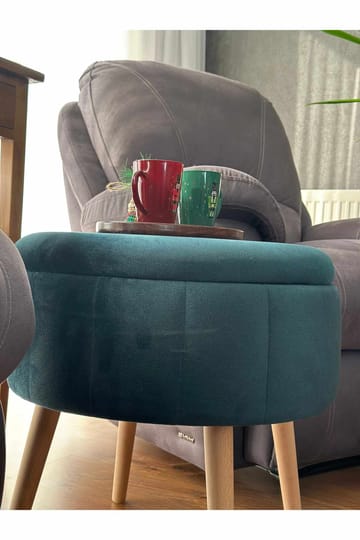 Retzow Sittpuff med förvaring 45 cm - Products - Möbler - Fåtölj & stolar - Pall & puff - Sittpuff