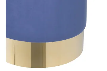 Sophia Sittpuff 39 cm - Blå - Products - Möbler - Fåtölj & stolar - Pall & puff - Sittpuff