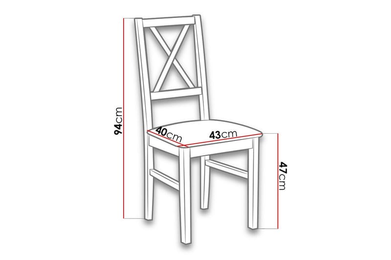 Patrickswell Matstol - Brun - Products - Möbler - Fåtölj & stolar - Matstol & köksstol