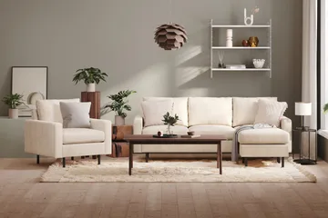 Peppe Manchester Fåtölj 76 cm Bred - Beige - Products - Möbler - Fåtölj & stolar - Fåtölj