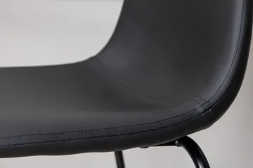 Polar Barstol - Konstläder/Svart - Products - Möbler - Fåtölj & stolar - Matstol & köksstol