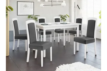 Rowden Matstol - Vit - Products - Möbler - Fåtölj & stolar - Matstol & köksstol