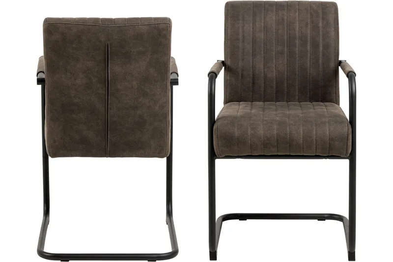 Salini Karmstol - Grå - Products - Möbler - Fåtölj & stolar - Karmstol