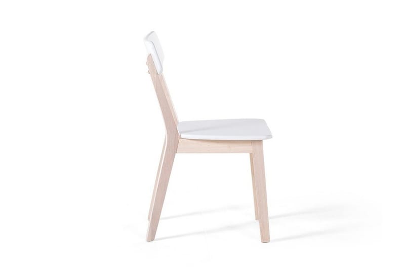 Santos Stol Set Om 2 St - Vit - Products - Möbler - Fåtölj & stolar - Matstol & köksstol
