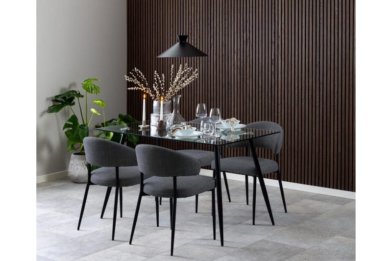 Sawako Matstol - Grå - Products - Möbler - Fåtölj & stolar - Matstol & köksstol