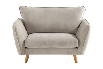 Trend Lyx Fåtölj - Beige/Ek - Products - Möbler - Fåtölj & stolar - Fåtölj