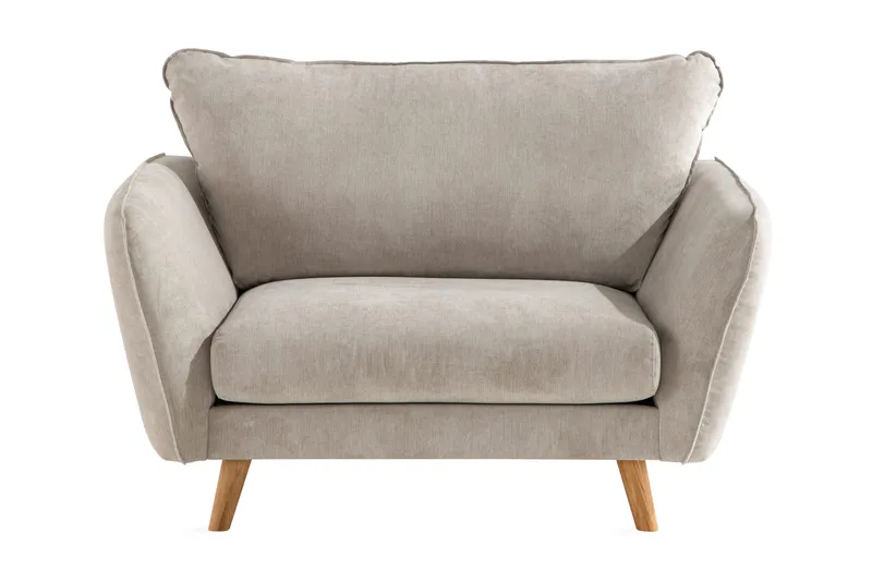 Trend Lyx Fåtölj - Beige/Ek - Products - Möbler - Fåtölj & stolar - Fåtölj