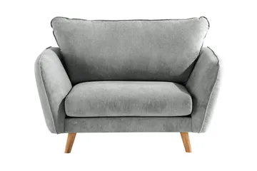 Trend Lyx Fåtölj - Grå/Ek - Products - Möbler - Fåtölj & stolar - Fåtölj