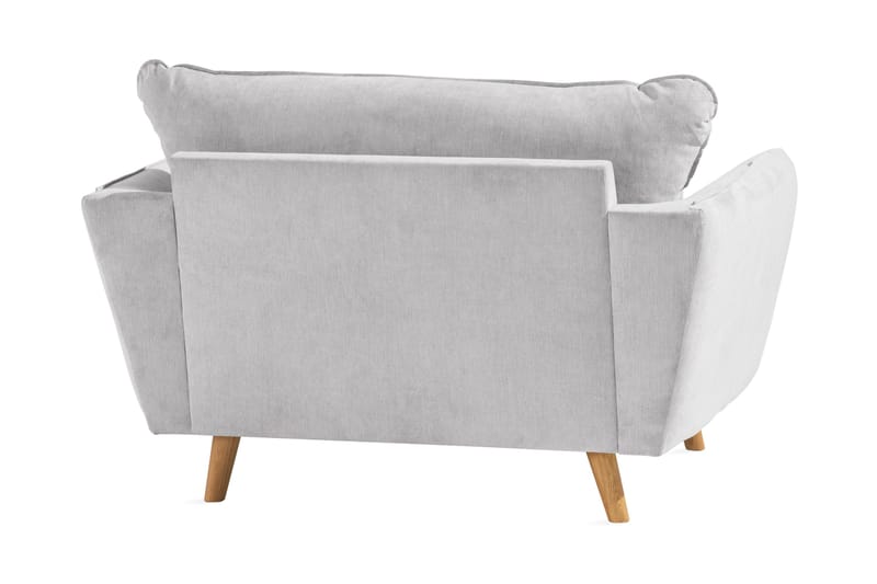 Trend Lyx Fåtölj - Ljusgrå/Ek - Products - Möbler - Fåtölj & stolar - Fåtölj