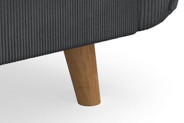 Trend Lyx Fåtölj - Mörkgrå Manchester - Products - Möbler - Fåtölj & stolar - Fåtölj