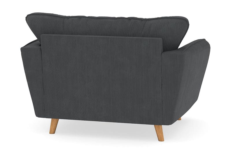 Trend Lyx Fåtölj - Mörkgrå Manchester - Products - Möbler - Fåtölj & stolar - Fåtölj