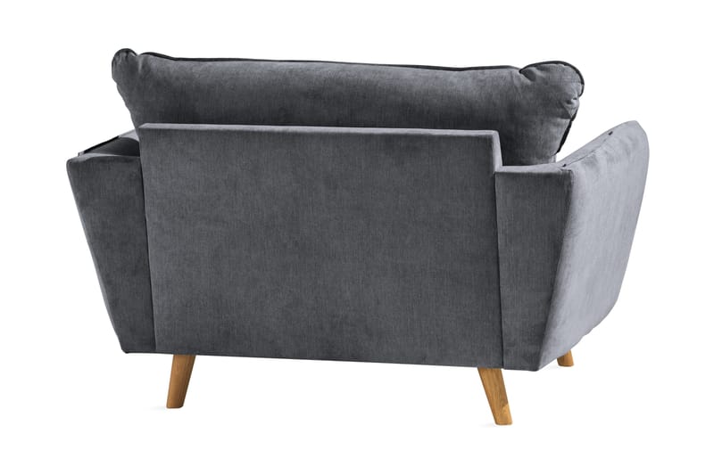 Trend Lyx Fåtölj - Mörkgrå/Ek - Products - Möbler - Fåtölj & stolar - Fåtölj