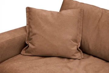 Valencia Extra Djup Fåtölj i Chenille - Rostbrun - Products - Möbler - Fåtölj & stolar - Fåtölj