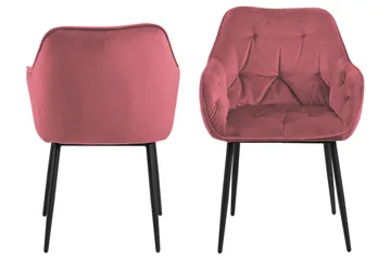 Zabinka Karmstol - Röd - Products - Möbler - Fåtölj & stolar - Karmstol