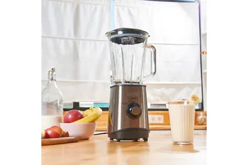 Kannmixer Black+Decker 800W 1.5L Borstat Stål - Grå - Products - Servering & matlagning - Köksmaskin - Blanda & hacka - Blender