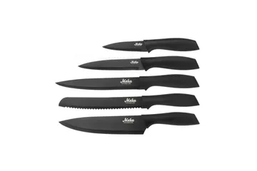 Knivset Maku 5 Delar Svart - Svart - Products - Servering & matlagning - Köksredskap & kökstillbehör - Kökskniv