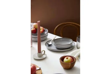 Middagset (12 delar) Pinewick Grå - Kolgrå - Products - Servering & matlagning - Tallrikar & skålar - Tallrikar set