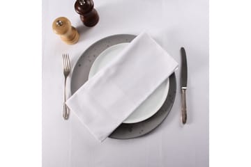 Servett Fritz Magnus Trading Delight 50 x 50 cm Vit - Products - Textil & mattor - Kökstextil - Tygservett