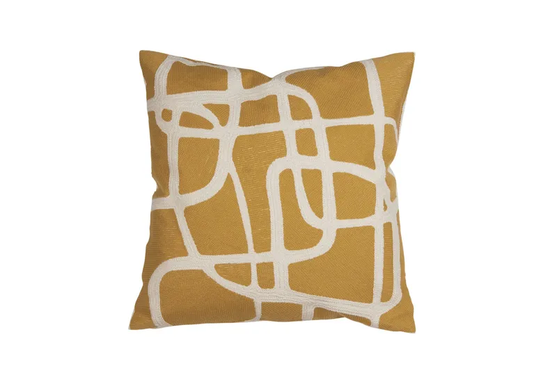 Street Kuddfodral 48x48 cm, Gul