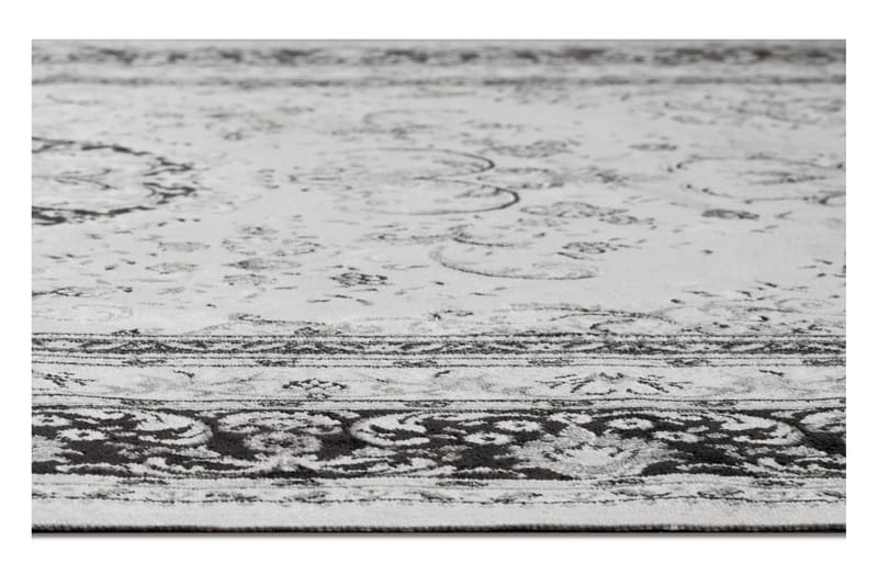 Casablanca Medallion Orientalisk Matta 200x300 - Silver - Products - Textil & mattor - Matta - Små mattor