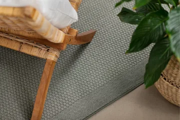 Miami Flatvävd Matta 240x340 cm - Grön - Products - Textil & mattor - Matta - Små mattor
