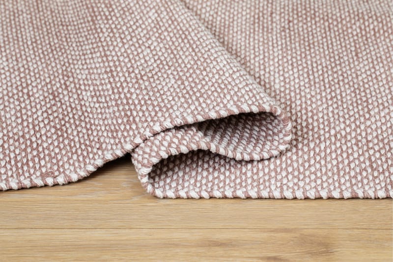 Alva Bomullsmatta 240x240 cm Kvadratisk - Rosa - Products - Textil & mattor - Matta - Modern matta - Bomullsmatta
