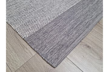 Alva Bomullsmatta 75x280 cm Oval - Grå - Products - Textil & mattor - Matta - Modern matta - Bomullsmatta