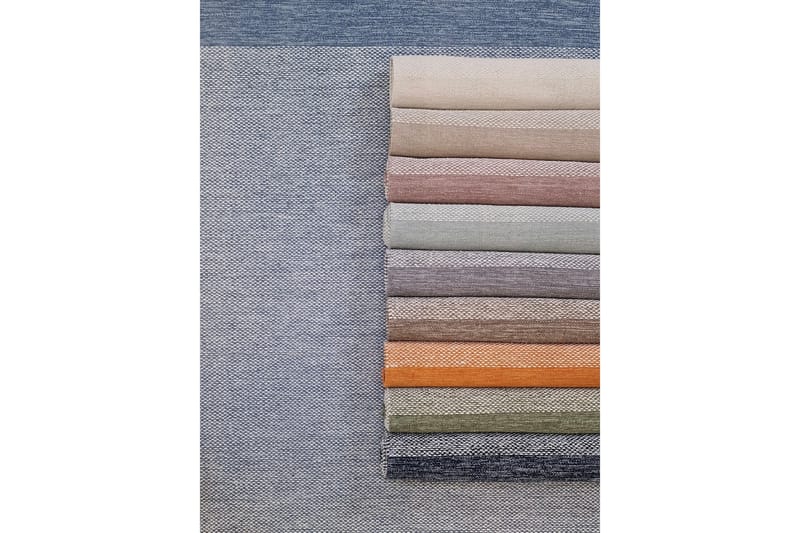 Alva Bomullsmatta 75x280 cm Oval - Ljusgrön - Products - Textil & mattor - Matta - Modern matta - Bomullsmatta