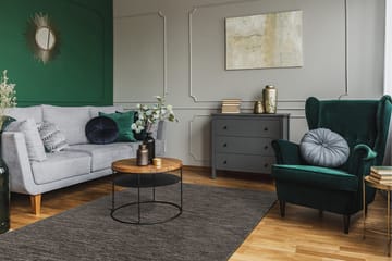 Birka Ullmatta 160x230 - Antracit - Products - Textil & mattor - Matta - Modern matta - Ullmatta