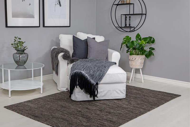 Birka Ullmatta 160x230 - Antracit - Products - Textil & mattor - Matta - Modern matta - Ullmatta