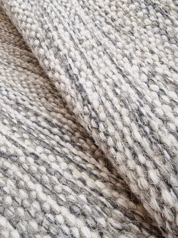 Birka Ullmatta 160x230 - Silver - Products - Textil & mattor - Matta - Modern matta - Ullmatta
