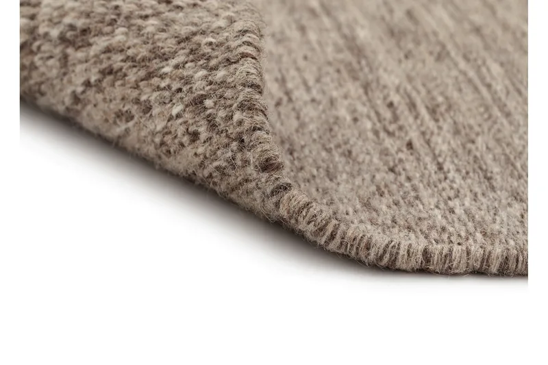 Birka Ullmatta Rund 120 cm - Mörklinne - Products - Textil & mattor - Matta - Modern matta - Ullmatta