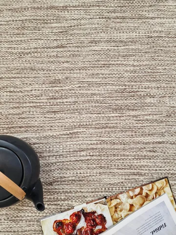 Birka Ullmatta Rund 200 cm - Mörklinne - Products - Textil & mattor - Matta - Modern matta - Ullmatta