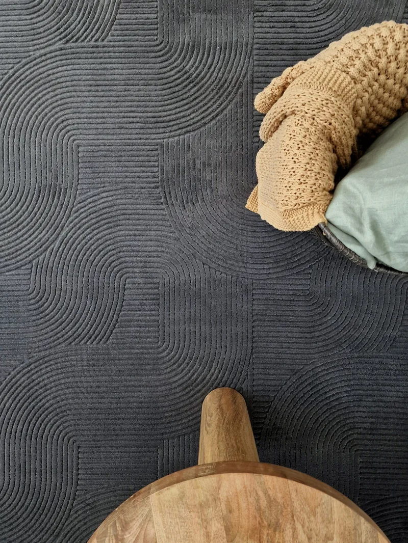 Castello Gångmatta 80x250 cm Rektangulär - Grafit - Products - Textil & mattor - Matta - Modern matta - Gångmatta