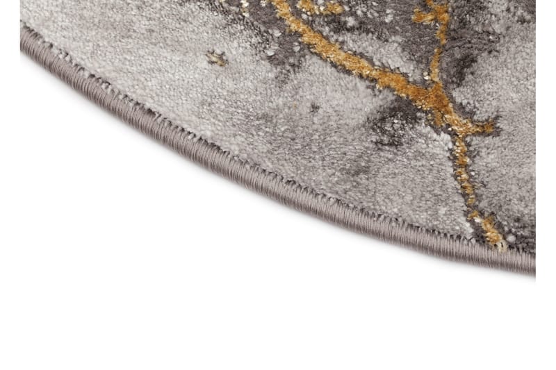 Craft Concrete Guld Rund 120 cm - Products - Textil & mattor - Matta - Modern matta - Wiltonmatta