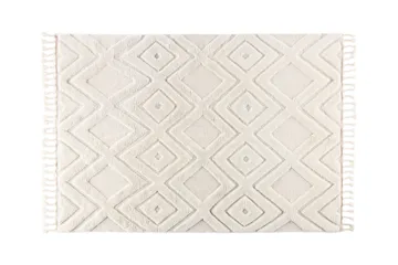 Dahlia Ullmatta 200x300 cm Rektangulär - Vit - Products - Textil & mattor - Matta - Modern matta - Ullmatta