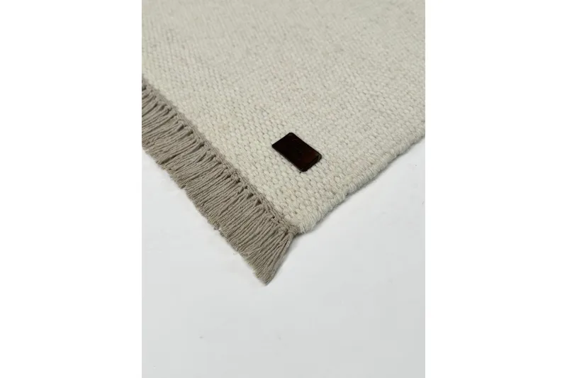 Eden Ullmatta 200x200 cm Kvadratisk - Creme - Products - Textil & mattor - Matta - Modern matta - Ullmatta