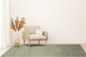 Gåsöga Ullmatta 160x230 cm Rektangulär - Grön - Products - Textil & mattor - Matta - Modern matta - Ullmatta