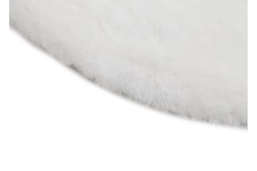 Heaven Ryamatta 200 cm Rund Vit - Vit - Products - Textil & mattor - Matta - Modern matta - Ryamatta