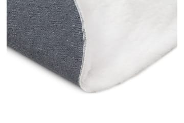 Heaven Ryamatta 200 cm Rund Vit - Vit - Products - Textil & mattor - Matta - Modern matta - Ryamatta