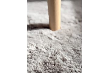 Heaven Ryamatta Grå rund 160 - Grå - Products - Textil & mattor - Matta - Modern matta - Ryamatta