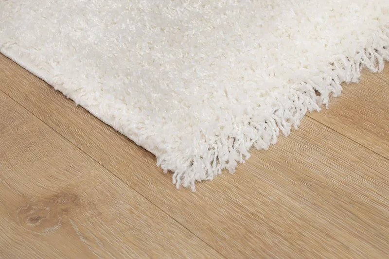 Lounge Gångmatta 80x250 cm Rektangulär - Vit - Products - Textil & mattor - Matta - Modern matta - Ryamatta