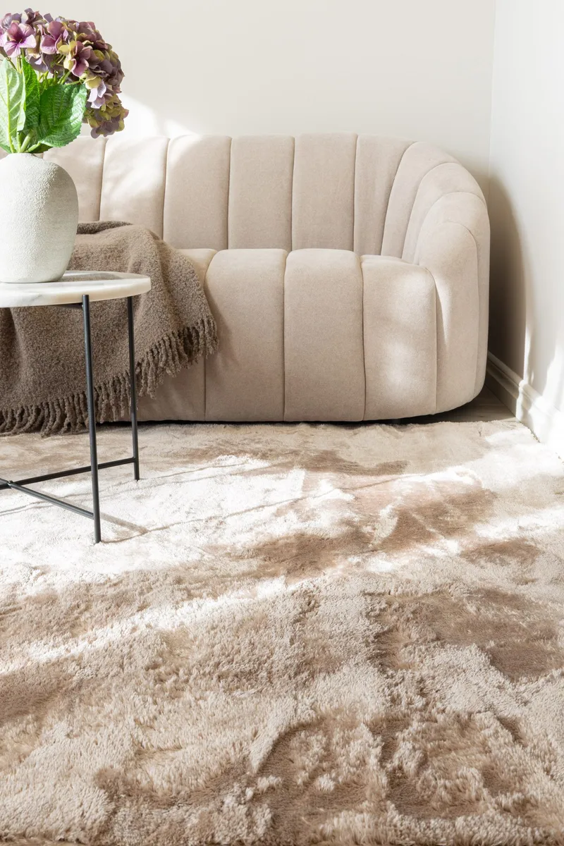 Cozy Ryamatta 240x340 cm Rektangulär - Linne - Products - Textil & mattor - Matta - Modern matta - Ryamatta