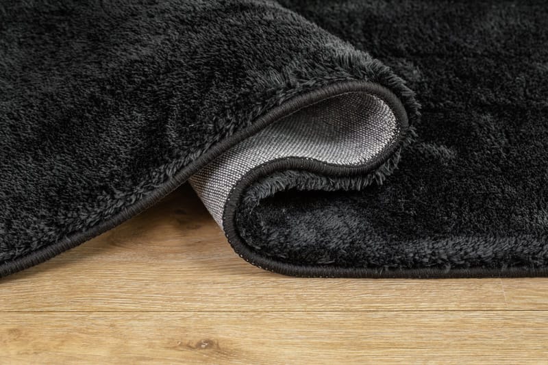 Cozy Ryamatta 60x120 cm Rektangulär - Svart - Products - Textil & mattor - Matta - Modern matta - Ryamatta